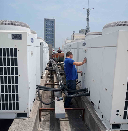 铁岭中央空调制热和不制冷系统维修方法